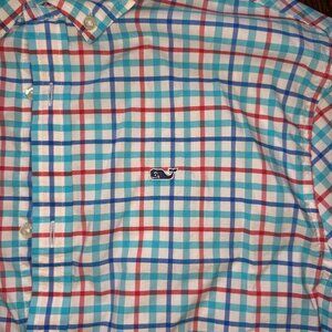 Boys Vineyard Vines On-the-Go Performance Shirt size L(16)